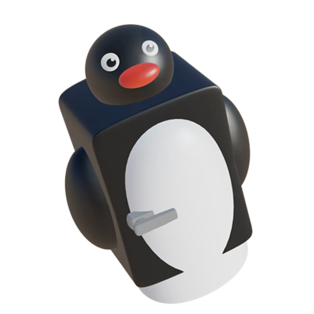 Mascote Pingu