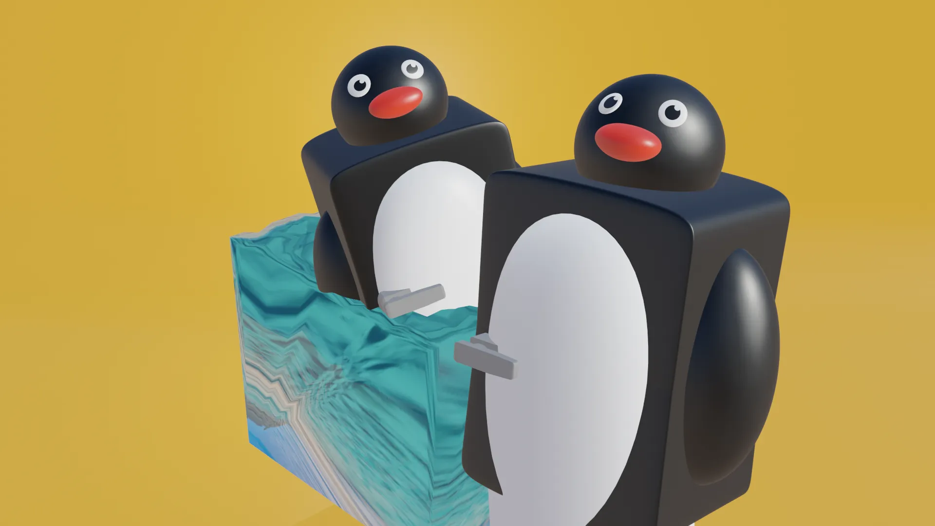 Pingu em ambiente