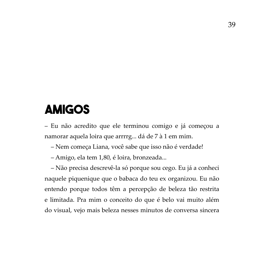 Continuação do conto